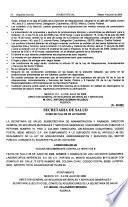 Diario oficial de la federación