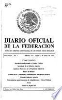Diario oficial de la federación
