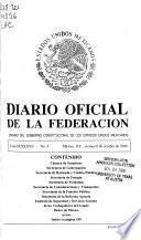 Diario oficial de la federación