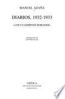 Diarios, 1932-1933