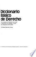 Diccionario básico de derecho