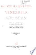 Diccionario biográfico de Venezuela