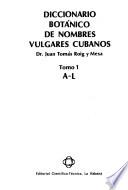 Diccionario botánico de nombres vulgares cubanos