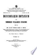 Diccionario Botanico Tomo II