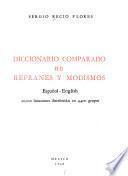 Diccionario comparado de refranes y modismos