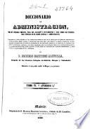 Diccionario de Administración: ó Apendice I (1863. 2 , 428 p.)