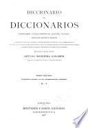 Diccionario de diccionarios
