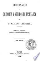 Diccionario de educación y métodos de enseñanza