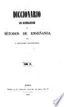Diccionario de educación y métodos de enseñanza