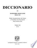 Diccionario de escritores mexicanos, siglo XX: S-T