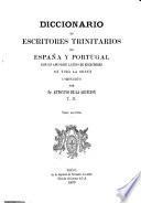 Diccionario de escritores trinitarios de España y Portugal