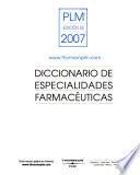 Diccionario de especialidades farmacéuticas