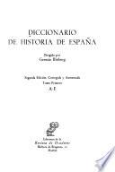 Diccionario de historia de España