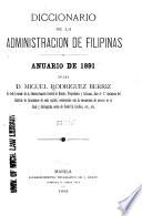 Diccionario de la Administración de Filipinas