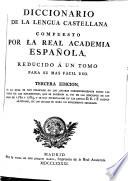 Diccionario de la lengua castellana