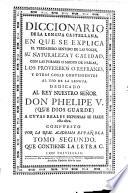 Diccionário De La Lengua Castellana