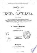 Diccionario de la lengua castellana