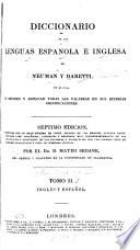Diccionario de las lenguas Espanola é Inglesa