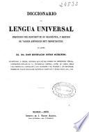 Diccionario de lengua universal