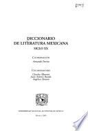 Diccionario de literatura mexicana