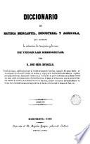 Diccionario de materia mercantil, industrial y agrícola, 2