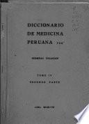 Diccionario de medicina peruana