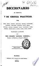 Diccionario de medicina y de cirugía prácticas