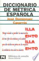 Diccionario de métrica española