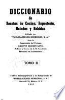 Diccionario de recetas de cocina, repostería, helados y bebidas: B-Z