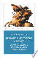Diccionario de términos históricos y afines