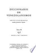Diccionario de venezolanismos
