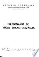 Diccionario de voces desautorizadas