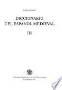 Diccionario del español medieval