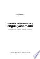 Diccionario enciclopédico de la lengua yanomami