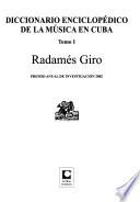 Diccionario enciclopédico de la música en Cuba