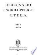 Diccionario enciclopedico U.T.E.H.A.
