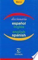 Diccionario Espanol-Ingles/ English-Spanish