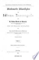 Diccionario etimológico del Idioma Bascongado