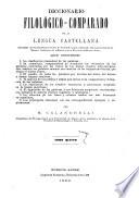 Diccionario filológico-comparado de la lengua castellana