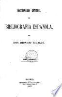 Diccionario general de bibliografía española