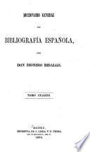 Diccionario general de bibliografía española: Los amigos-Themis. 1870