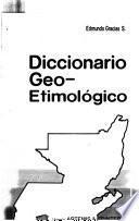Diccionario geo-etimológico