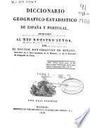 Diccionario geográfico-estadístico de España y Portugal: (15, LXVII, 408 p.)