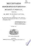 Diccionario geográfico-estadístico de España y Portugal: (492 p., 2 map. pleg.)