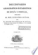 Diccionario Geografico-Estadistico de España y Portugal