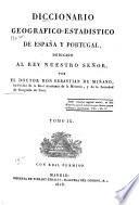 Diccionario geografico-estadistico de España y Portugal: Toro (villa)-Villavicenci, 1828