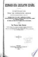 Diccionario-guía legislativo español