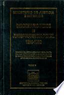 Diccionario índice de jurisprudencia penal 1989-1992. Tomo V