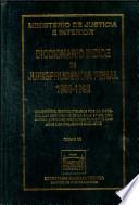 Diccionario índice de jurisprudencia penal 1989-1992. Tomo VI