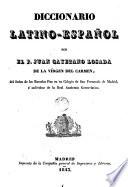 Diccionario latino-español